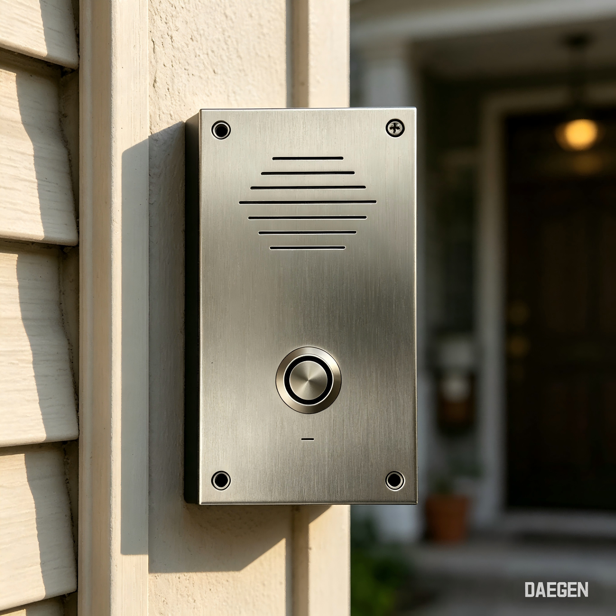 4G One-Click Audio Outdoor Villa Unit | Works Immediately Without WiFi Card High-end Villa Security Access Control
