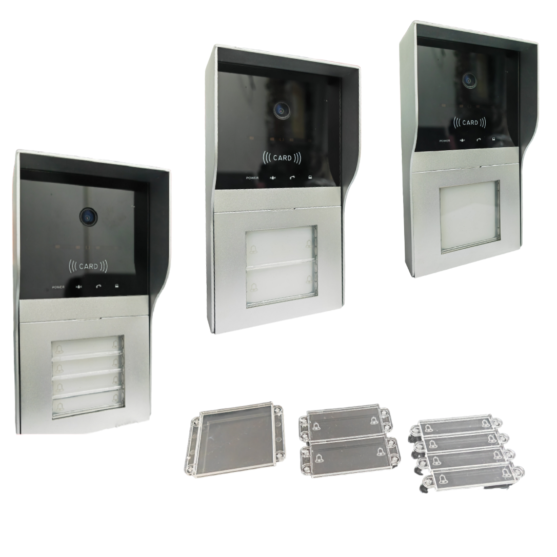 2 Wired Video Doorbell Villa Intercom System in high solution HD 1080P camera 200W Pixel