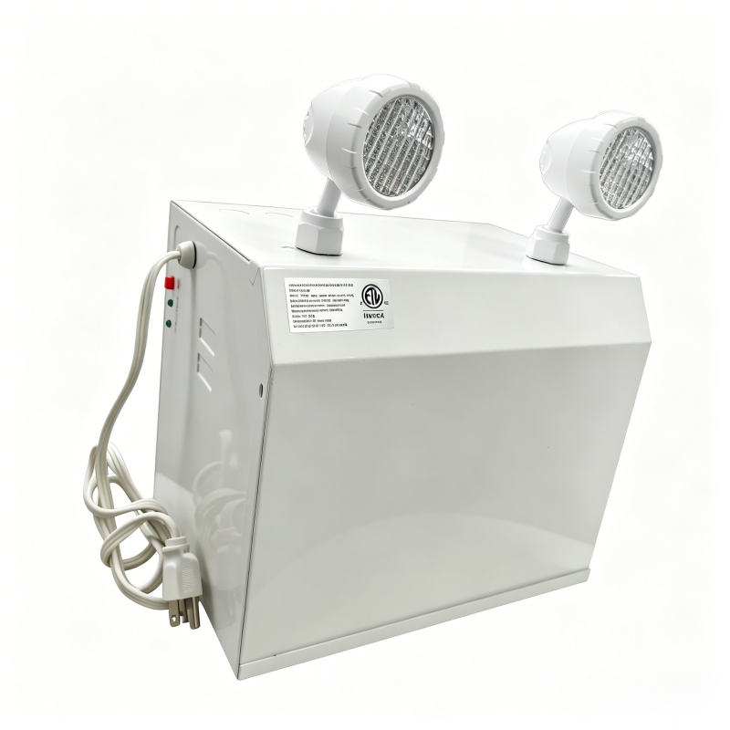 LH-06 36W 12V Steel Emergency Battery Unit | ETL Certified Dual LED Emergency Power Supply For Damp Locations