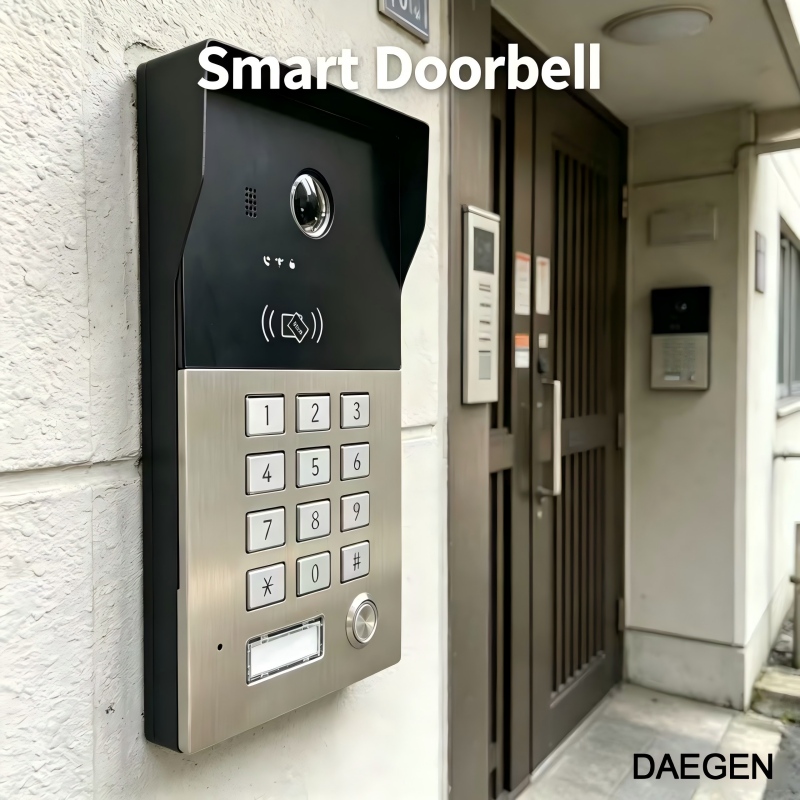 4G all-network compatible villa video doorbell with AI intelligent detection. Seven-level unlocking. Can keep your home safe 24/7 even without internet connection