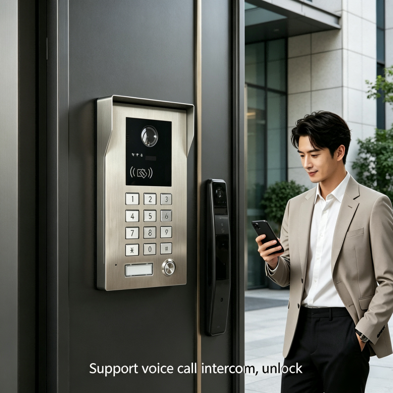 AI Detection 4G Video Intercom | Real‑time Alert Tuya Door Phone