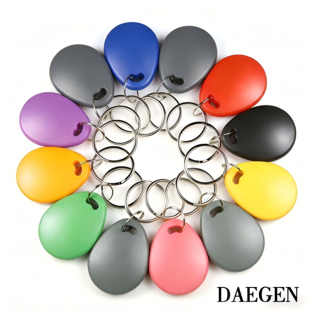 00Y No. IC Card + ID Card Keychain in Multiple Colors, Composite Authorization Card